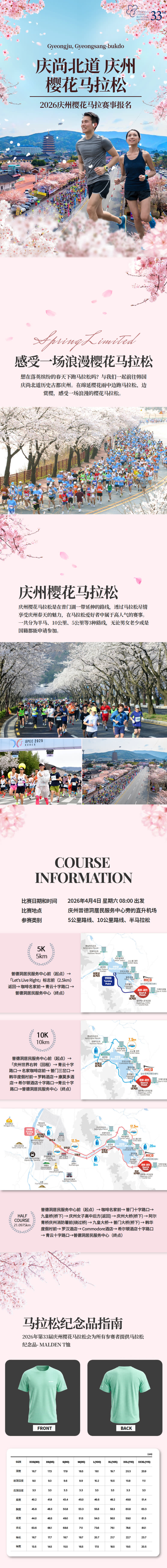 2026 庆州樱花马拉松赛事