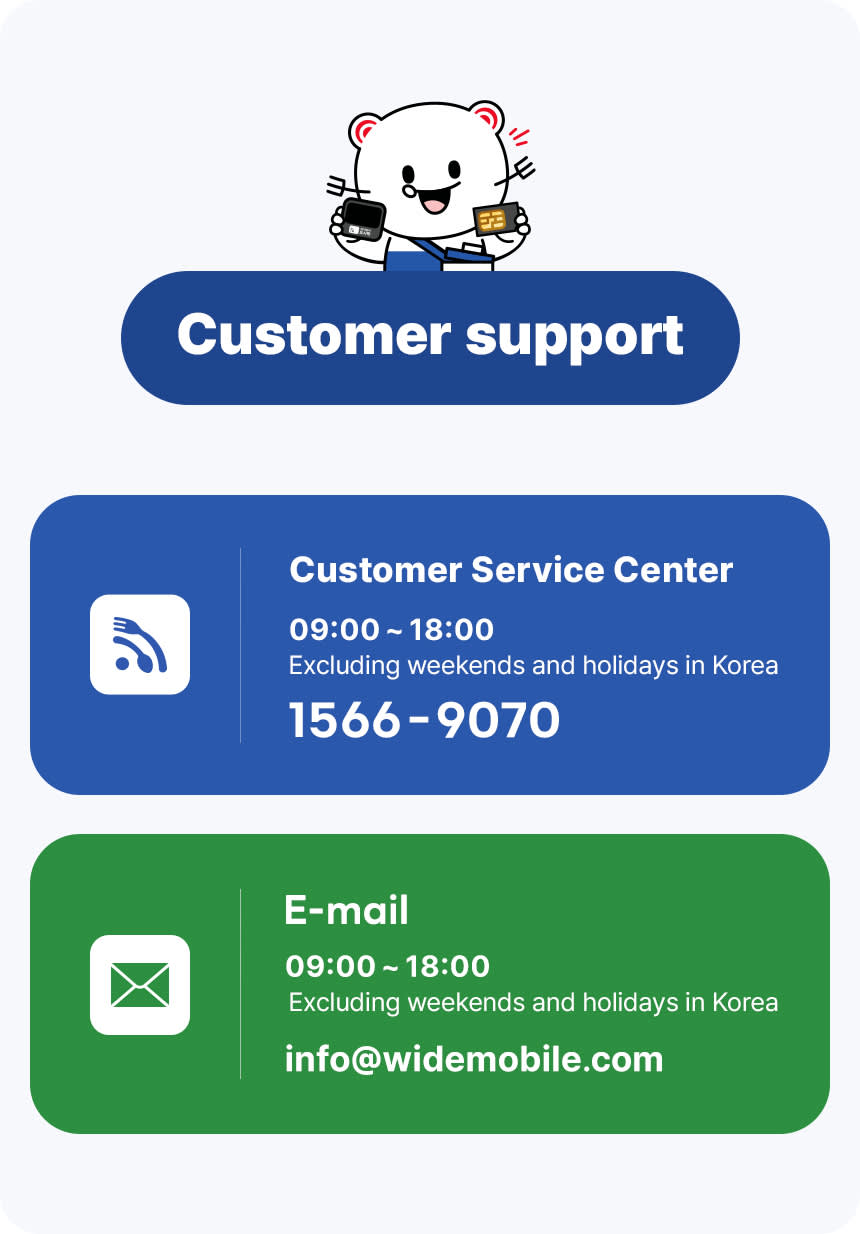 [50% discount event] Korean data unlimited Dosirak eSIM (KT/SKT official)