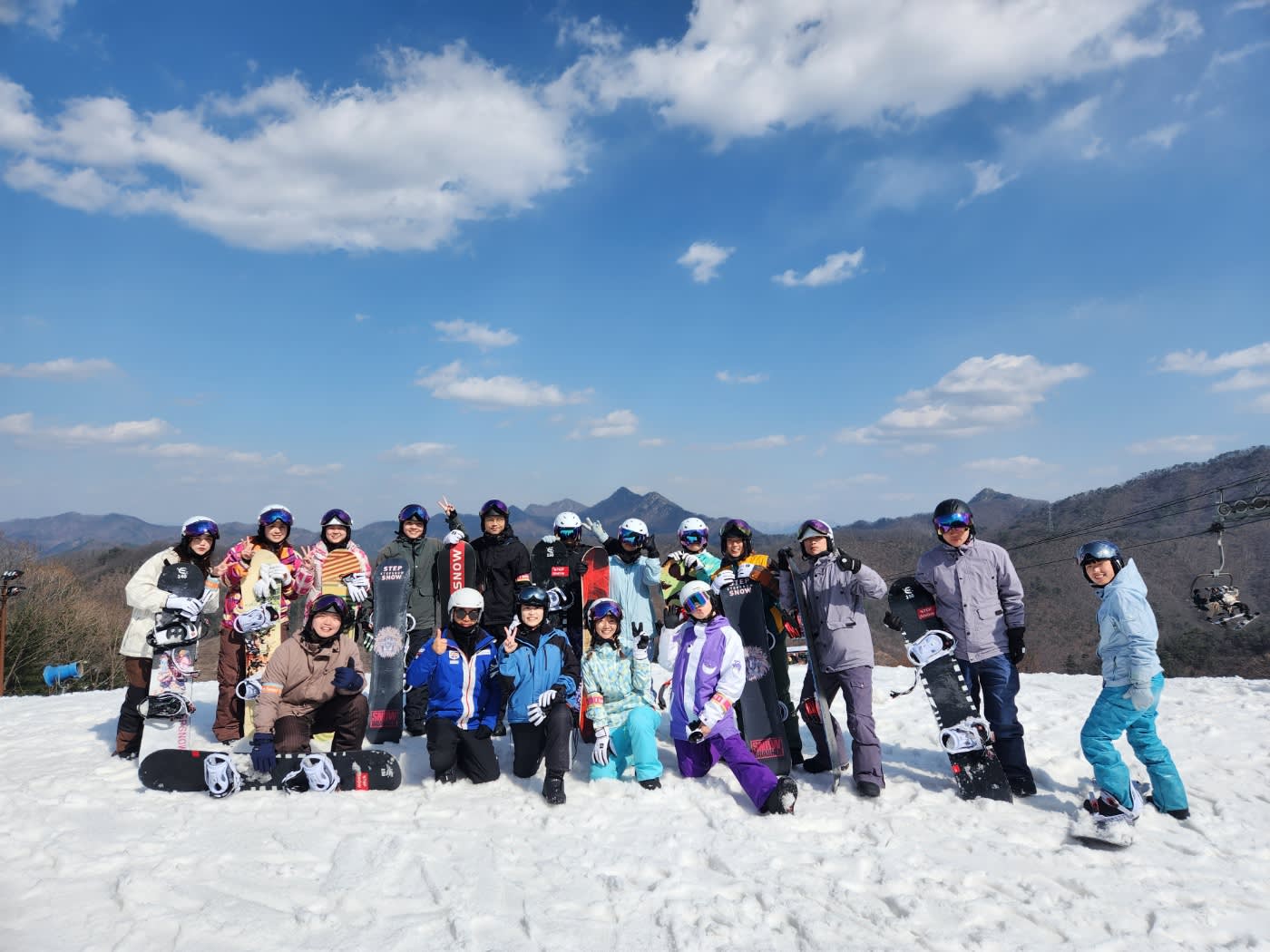 韩国滑雪入门｜芝山滑雪场基础滑雪体验（首尔出发）