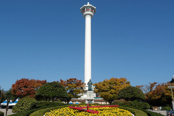 釜山市内半日観光と海鮮料理ツアー