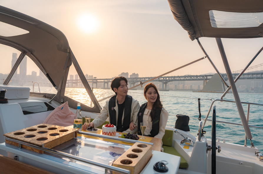 [Busan] Private Music Sailing for Families and Friends