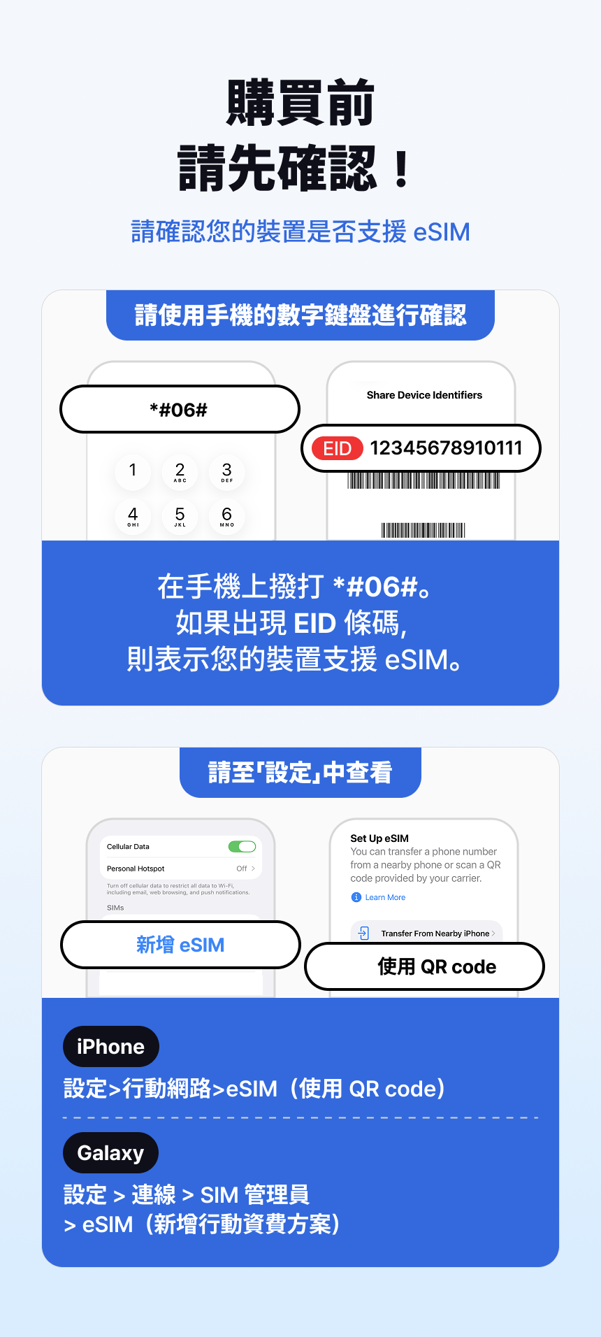 [Dosirak eSIM] 5G 数据无限制ESIM（SKT/LGU+公式)
