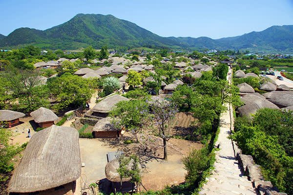 【釜山出发】韩国南道地区“顺天”热门景点一日游 “顺天湾湿地＋乐安邑城民俗村＋仙岩寺＋松广寺”