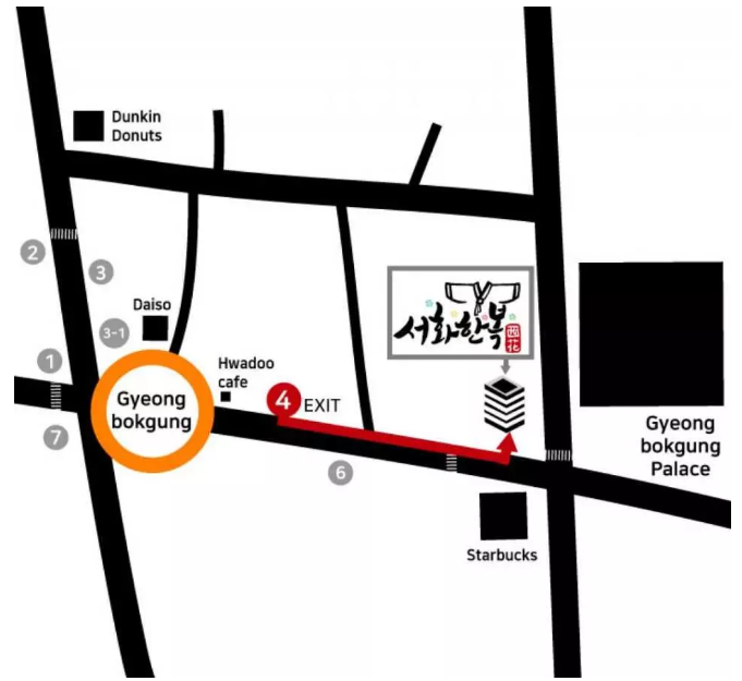 [Seoul] Gyeongbokgung Seohwa hanbok Rental 