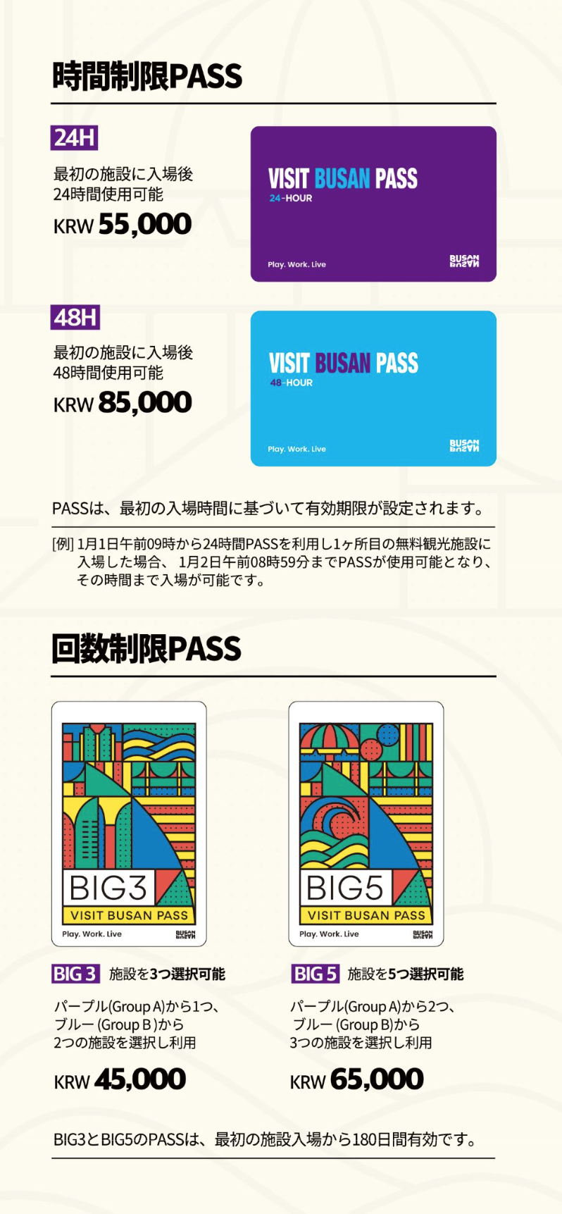 ビジット釜山パス（VISIT BUSAN PASS）