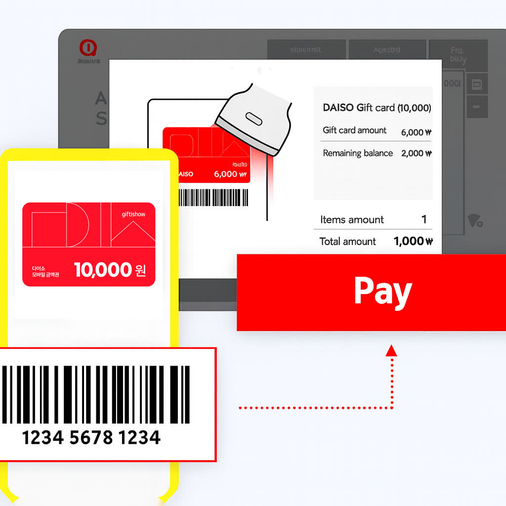 [Mobile Gift Card] Daiso Gift Card