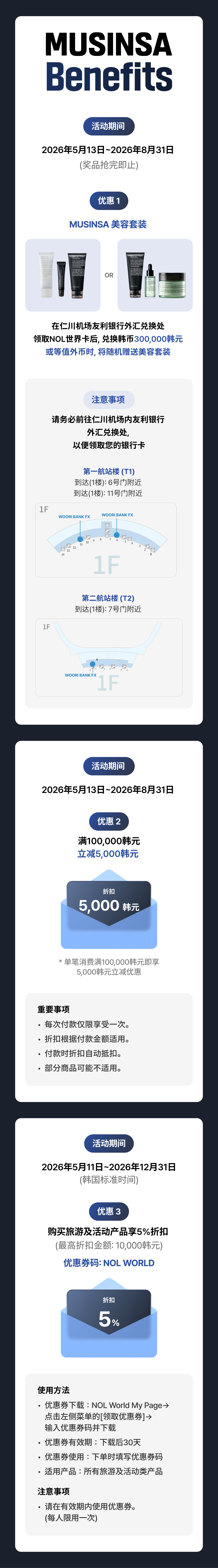 [韩国]NOL World Card - 旅行预付卡(交通与支付)