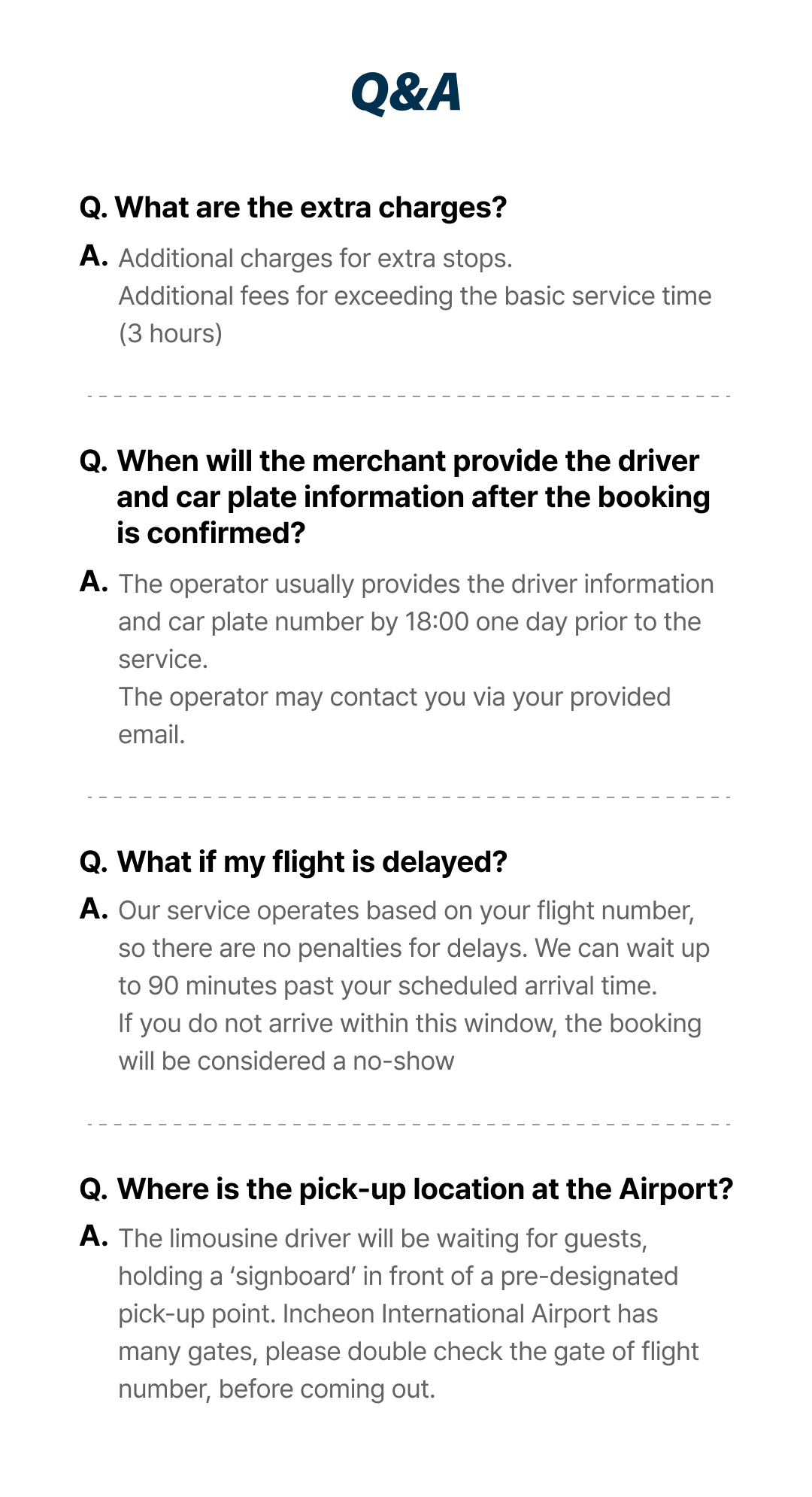 仁川／金浦空港 ⇔ ソウル市内 プレミアムチャーター送迎
