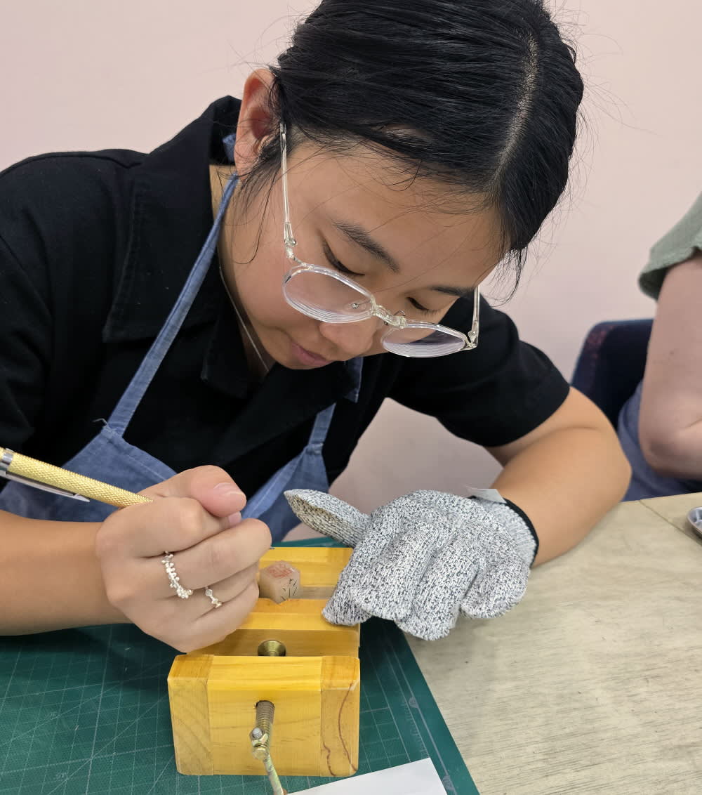 [首尔乙支路] 体验制作属于自己的韩文手工石头印章