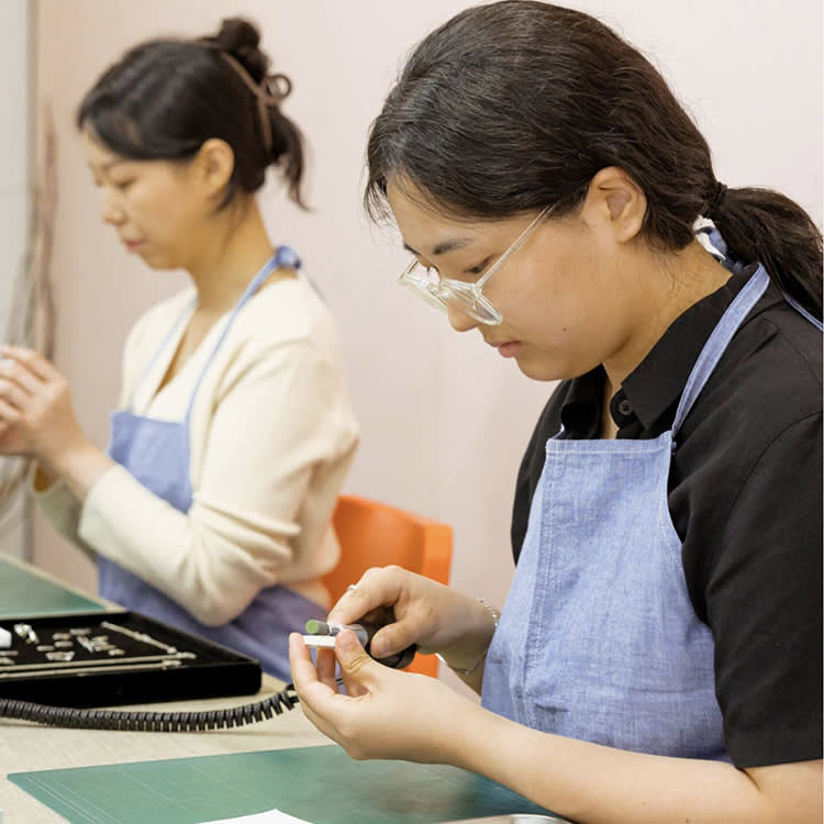 [Seoul Euljiro] Korean Alphabet Silver Jewelry Making Workshop