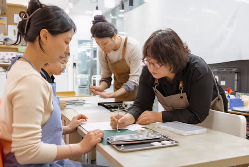[Seoul Euljiro] Korean Alphabet Silver Jewelry Making Workshop