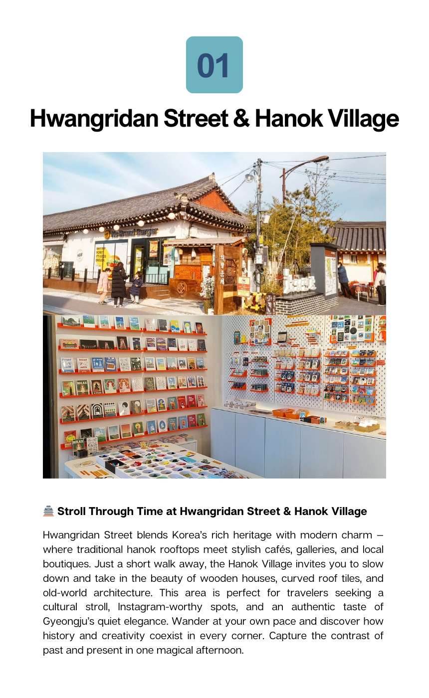 Gyeongju & Pohang 2D1N Heritage tour