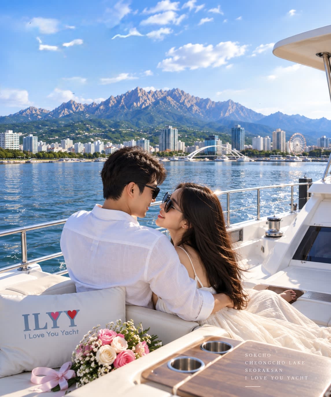 [Gangwon Sokcho] Romantic Public/Private Yacht Tour(I Love U Yacht)