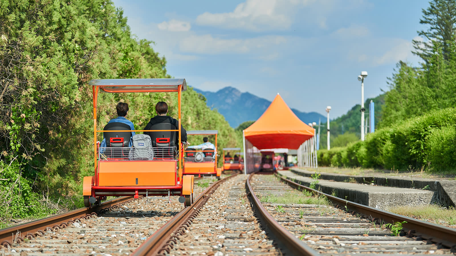 [江原道] 南怡島・プチフランス・江村レールバイク・イタリア村・アチムゴヨ樹木園 日帰りツアー