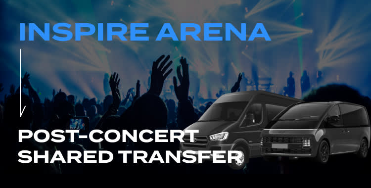 [INSPIRE Arena→Seoul] Post-Concert Shared Transfer (One-way/Instant Confirmation)
