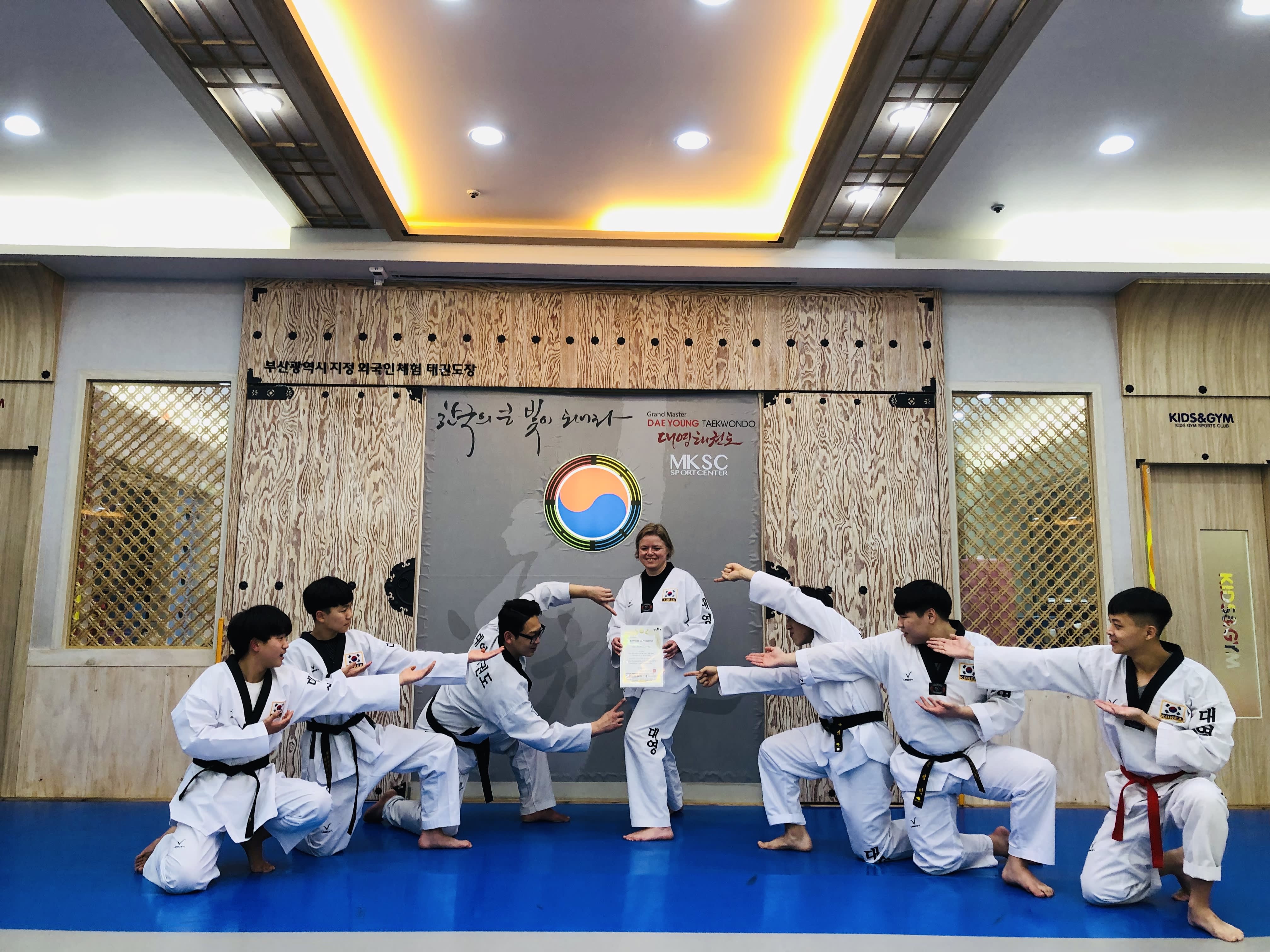 [釜山]外国人跆拳道文化体验课程