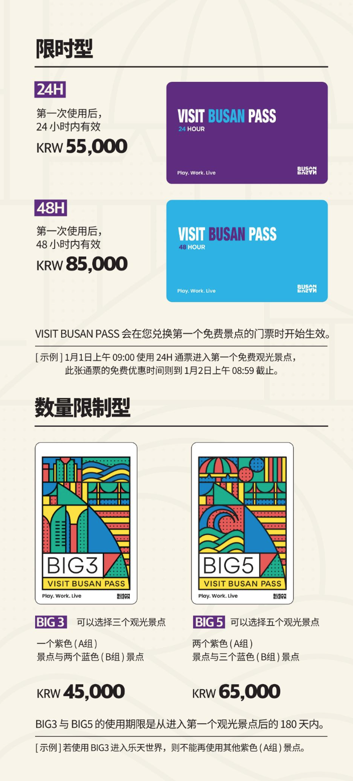 [釜山] 釜山通行证 VISIT BUSAN PASS