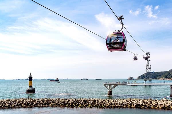 甘川文化村 & 松島海上ケーブルカー半日ツアー（午前/午後）