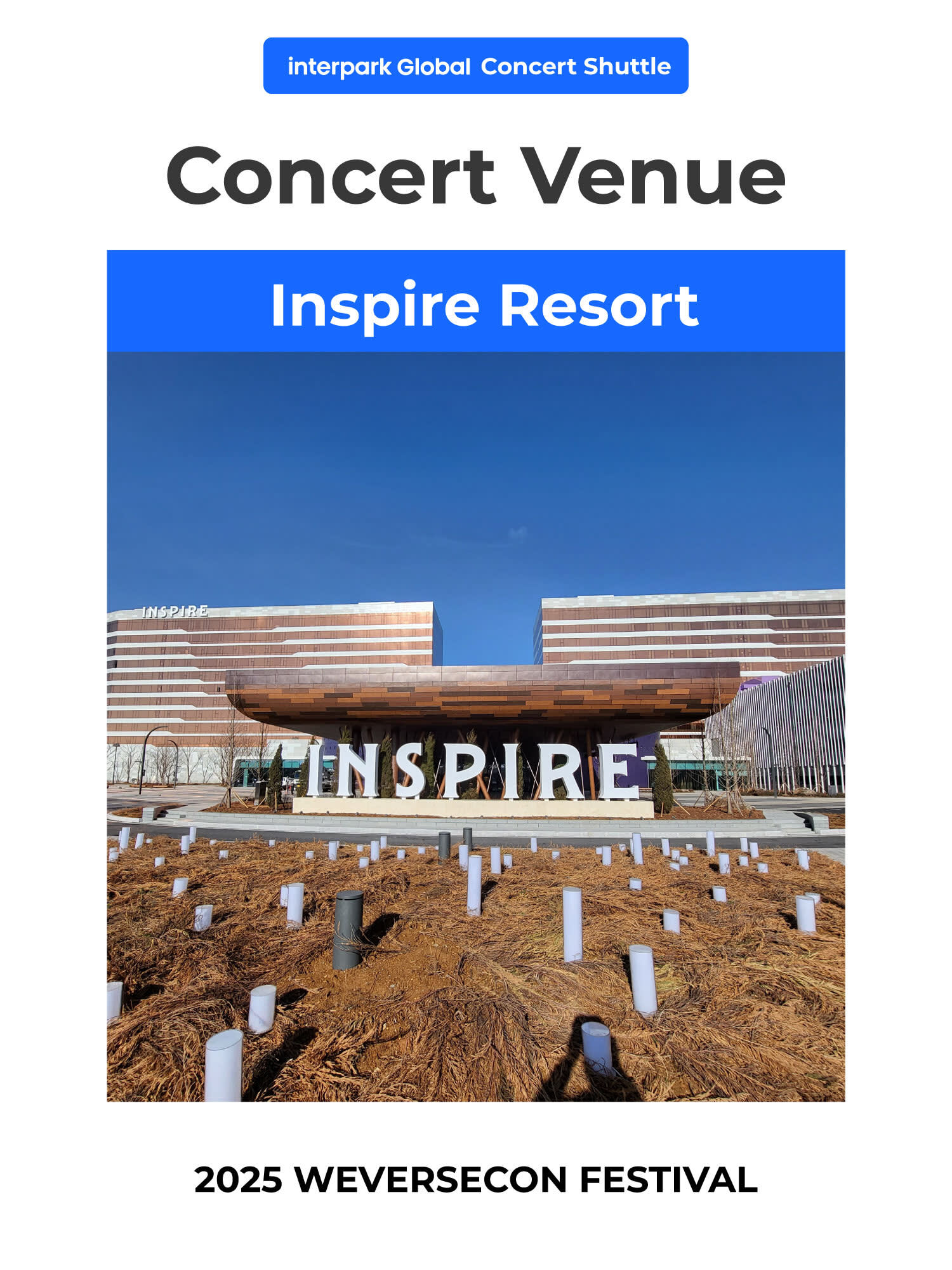 [Concert Shuttle] Shuttle for 2025 WEVERSE CON FESTIVAL 向けシャトル 