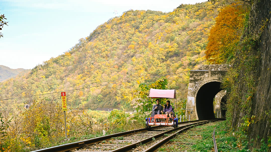 Gangchon Rail Bike + BBQ + Samaksan Cable Car Day Tour