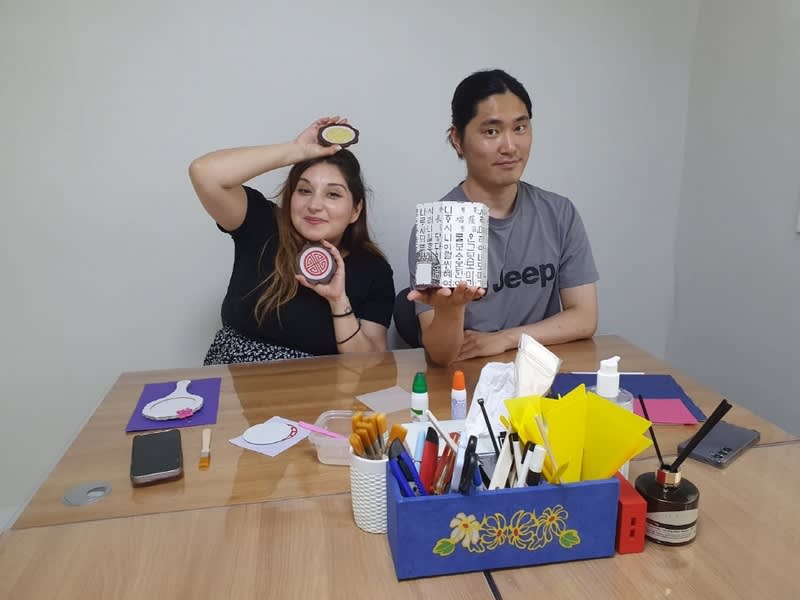 [首尔] 韩纸&螺钿工艺制作体验课程