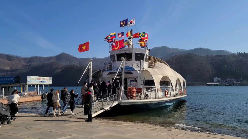 [首尔出发] 南怡岛樱花之旅（羊驼世界、江村铁路公园）