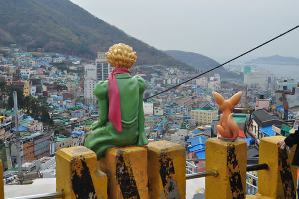 新釜山観光スポット１日ツアー「松島海上ケーブルカー／甘川文化村／繁華街の南浦洞／海東龍宮寺／海雲台ビーチ」  