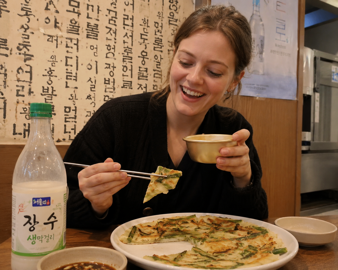 精進料理体験 & 韓国伝統酒ツアー