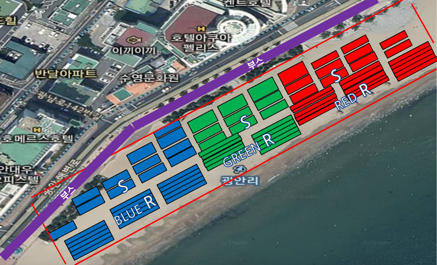 2024 Busan Fireworks Festival R-seat + Busan Spa Land Admission Ticket!