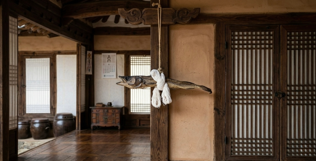  [ソウル] 糸で編む幸運、韓国の厄除け明太作り体験