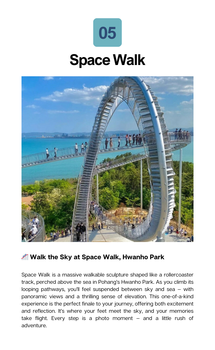 Gyeongju & Pohang 2D1N Heritage tour