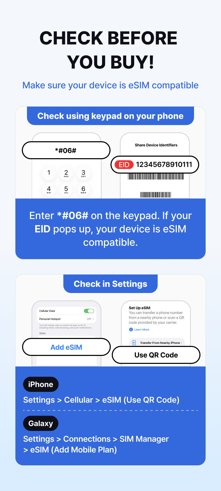 [eSIM] 5G Unlimited Data Dosirak eSIM (SKT/LGU+ official)
