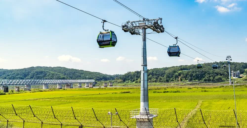 [Gyeonggi] K-DRAMA TOUR Winery + Jam Making + Create Your Own Wine, Gamaksan Suspension Bridge, Imjingak Cable Car (Crystal Cabin)