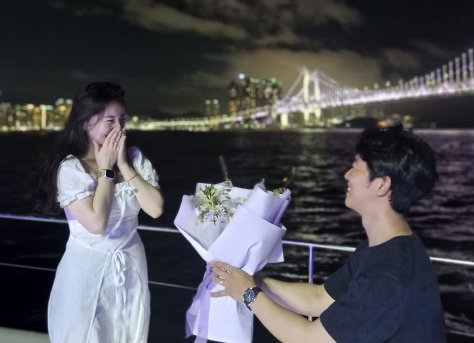 [釜山] I Love You Proposeライベートヨットツアー