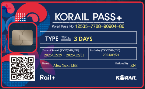[KORAIL PASS] 韓国KRパス一般券 - 個別KTX無制限乗車券