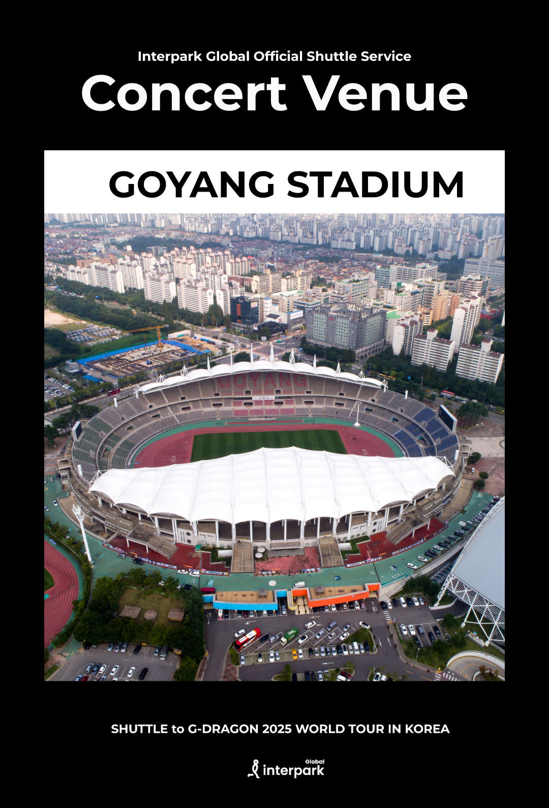 [Seoul] G-DRAGON 2025 WORLD TOUR向けシャトル