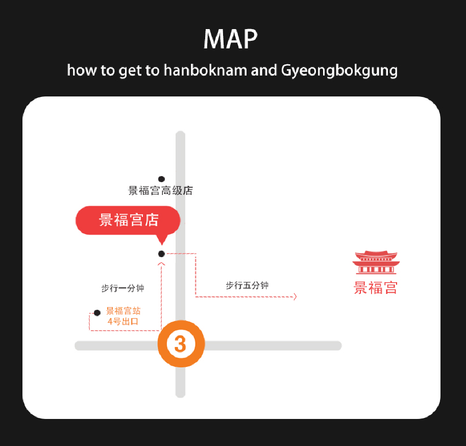 [首尔] 韩服男景福宫店韩服租借