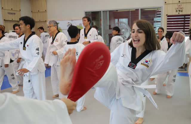 [釜山]外国人跆拳道文化体验课程