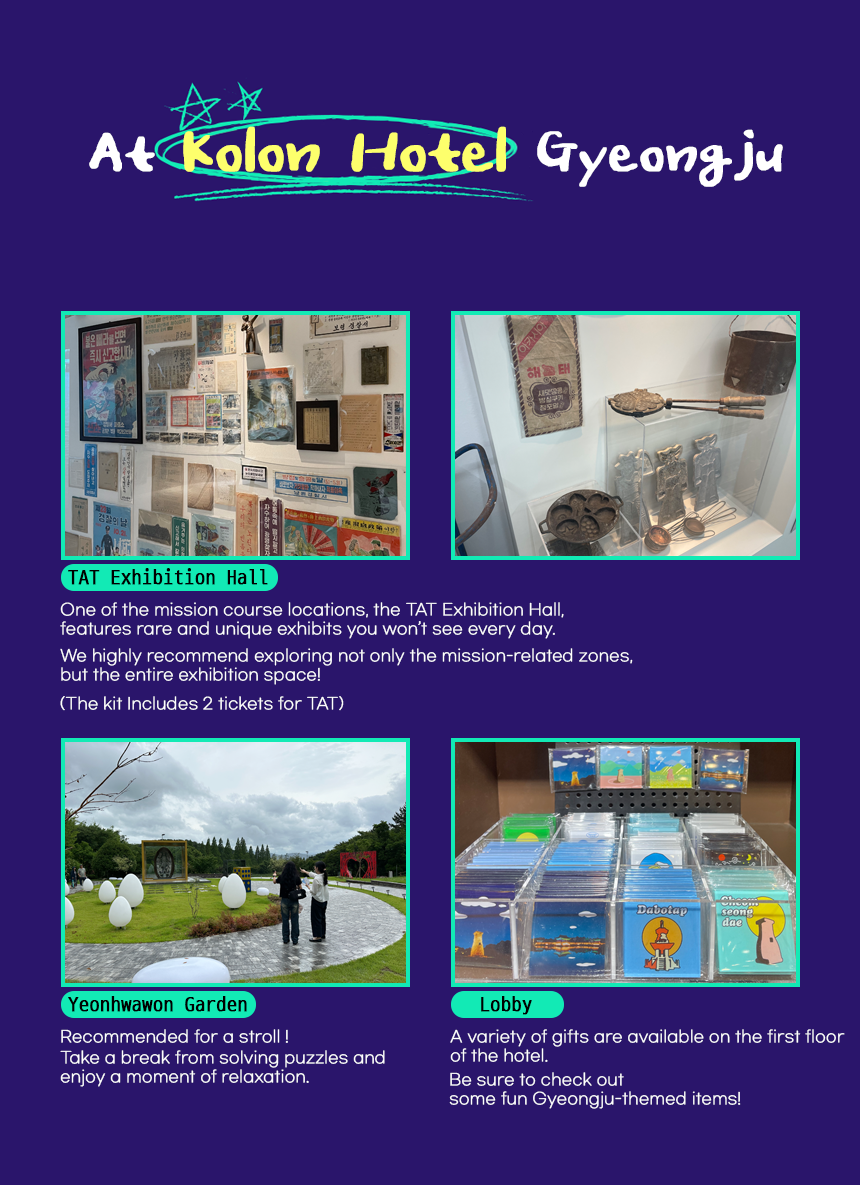 [Gyeongju] SPACE TIME SCHOOL: THE MISSING CLOCK Cultural Mission in Gyeongju