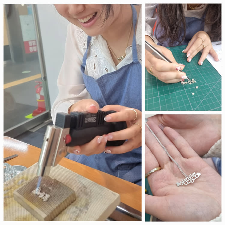 [Seoul Euljiro] Korean Alphabet Silver Jewelry Making Workshop