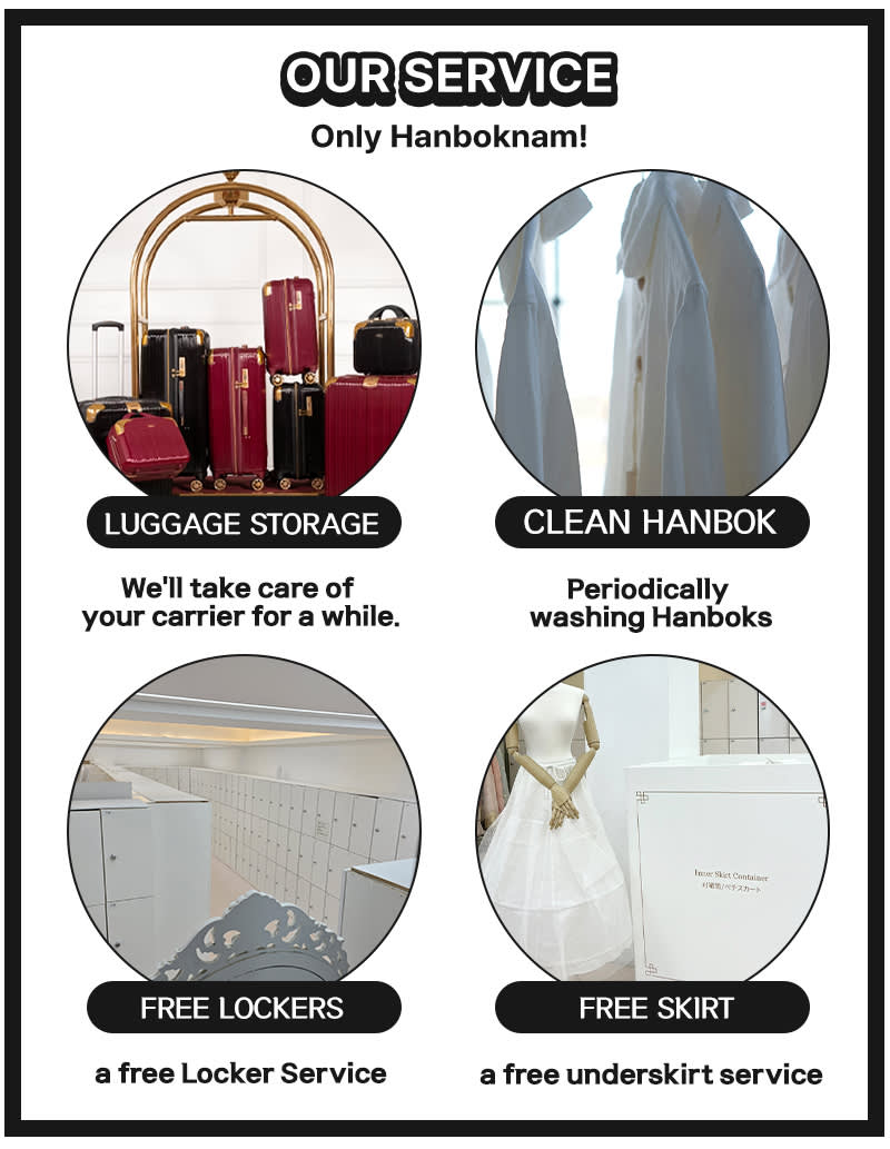 [Seoul] Hanboknam Gyeongbokgung Store Hanbok Rental