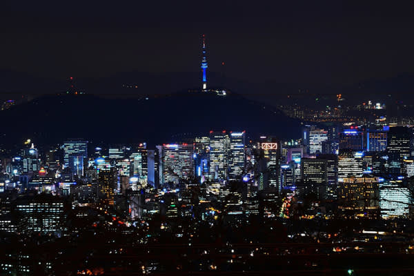 新ソウル夜景！北岳スカイウェイ＋ソウル城郭ナイトツアー