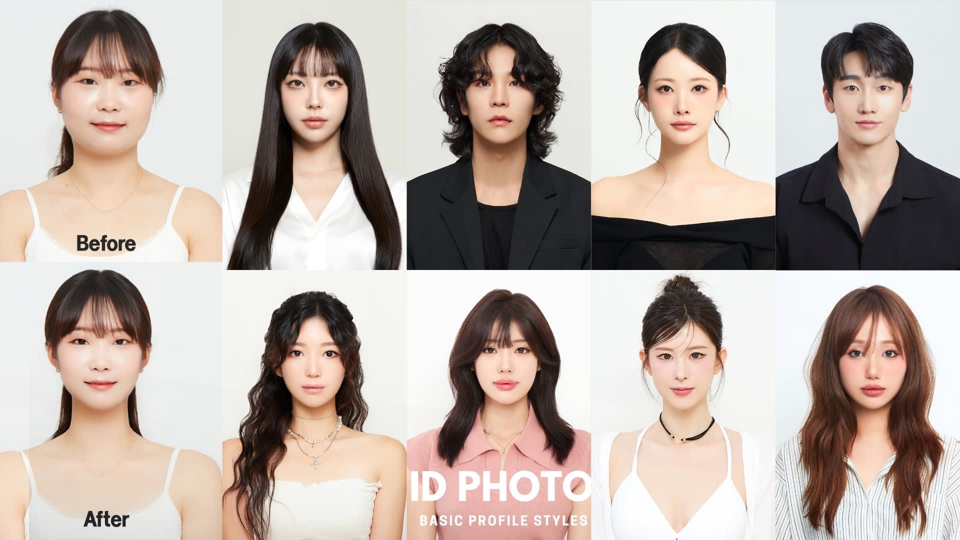 [ソウル] 聖水EYESUスタジオ 証明写真 / プロフィール写真撮影 + メイクアップ