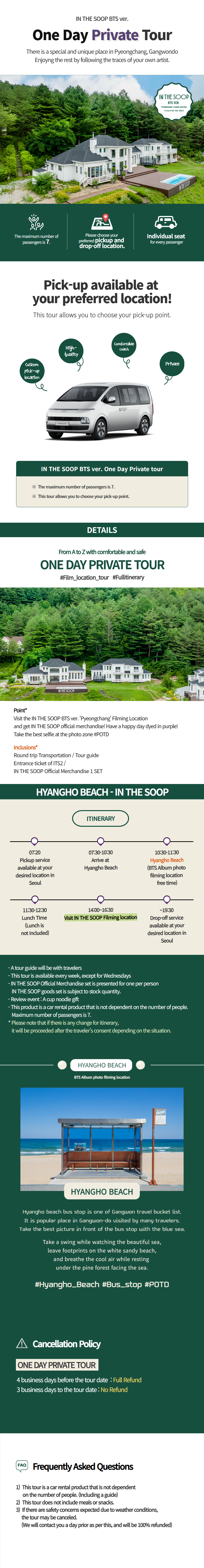 IN THE SOOP BTS Ver. One Day Private VIP Tour