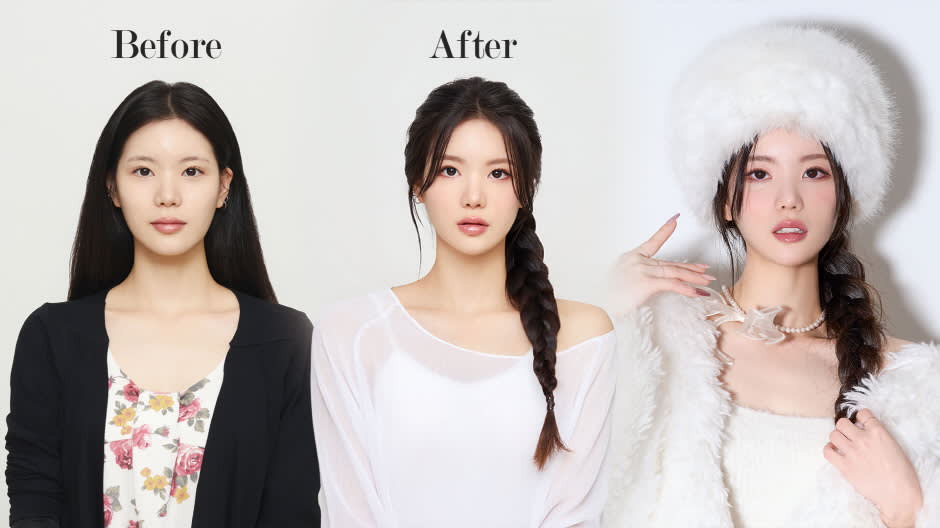 [ソウル] 聖水EYESUスタジオ アイドルプロフィール写真撮影＋メイクアップ