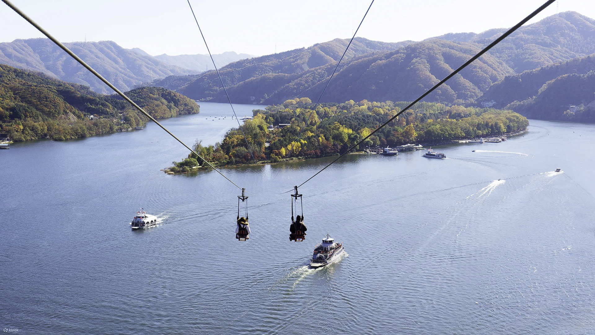 羊驼乐园 + 南怡岛 + 江村铁道自行车一日游