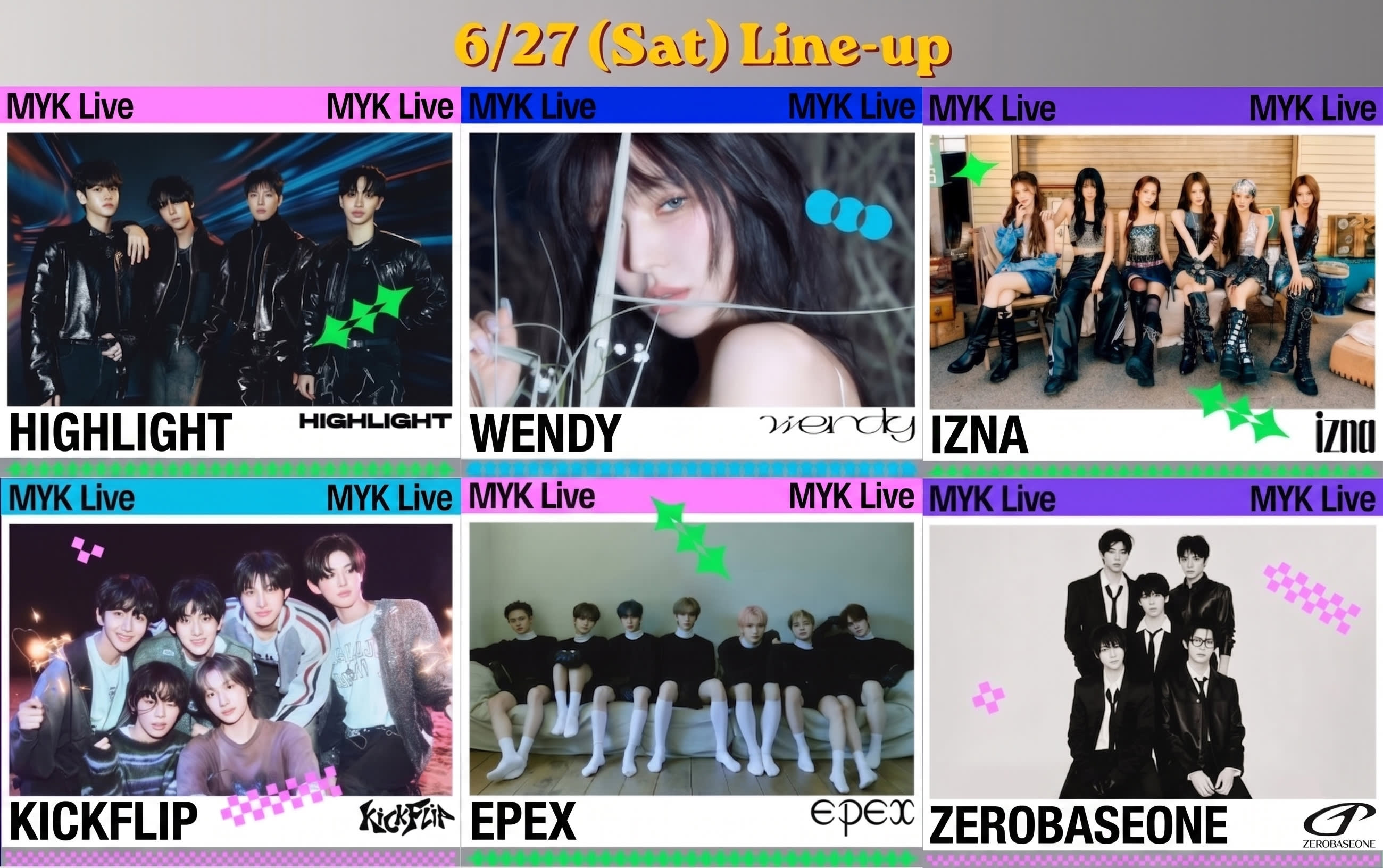 2026 MyK FESTA：K-POP演唱会门票 & K-Lifestyle一日游