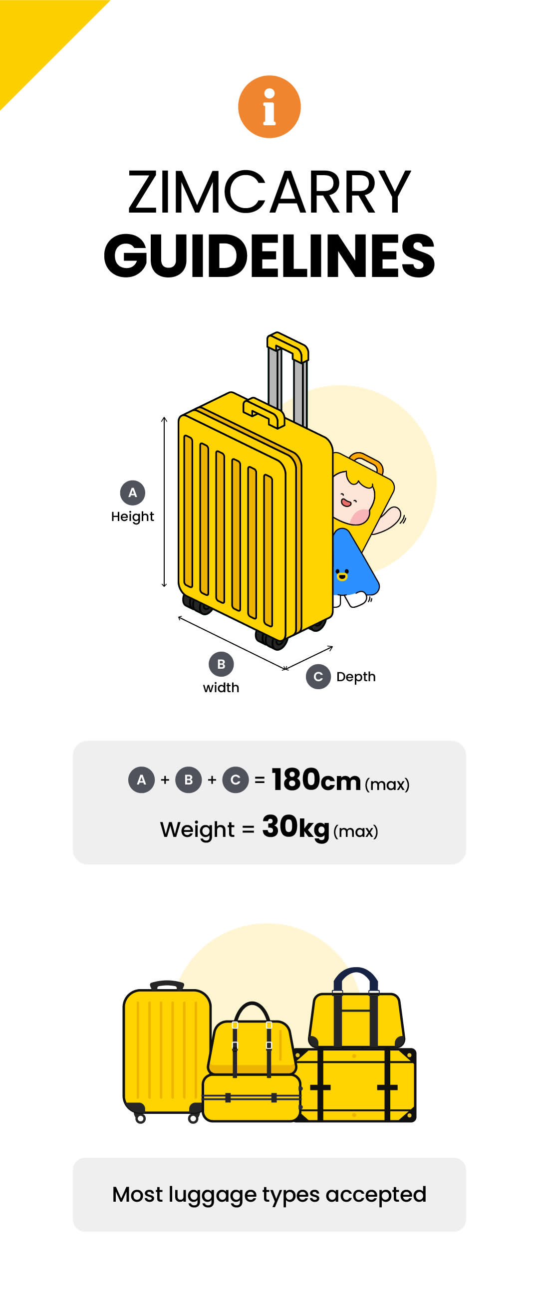 [Seoul/Gimpo] ZIMCARRY Same-Day Luggage Delivery Service (Gimpo Airport • Seoul Hotel)