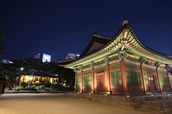 徳寿宮夜間観覧＋ソウル路7017＋漢江セビッソム夜景ナイトツアー