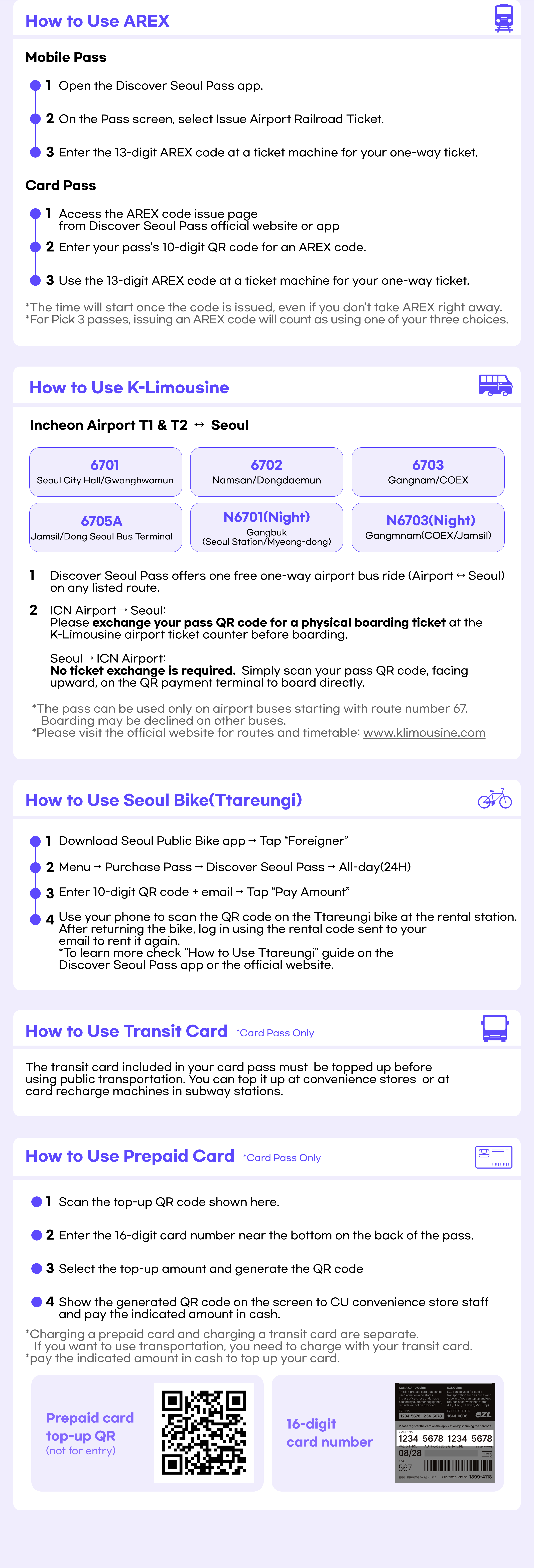 [Card] Discover Seoul Pass – Seoul Tourist Pass